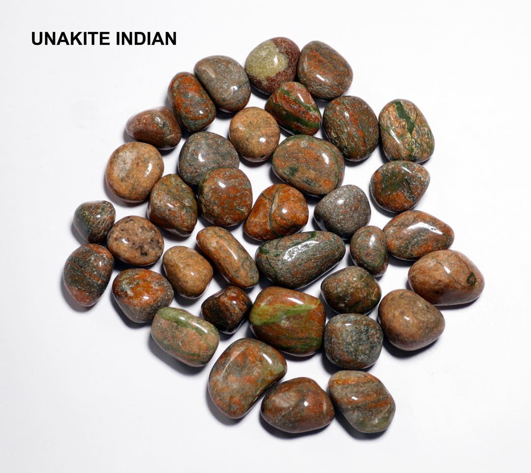 Indian Unakite Tumbles