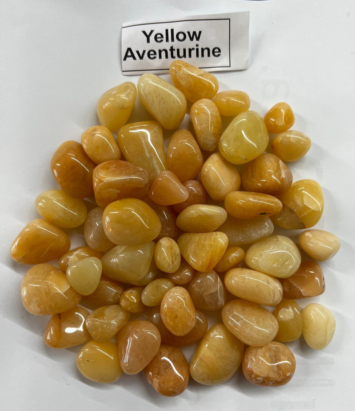 Yellow Aventurine tumbles