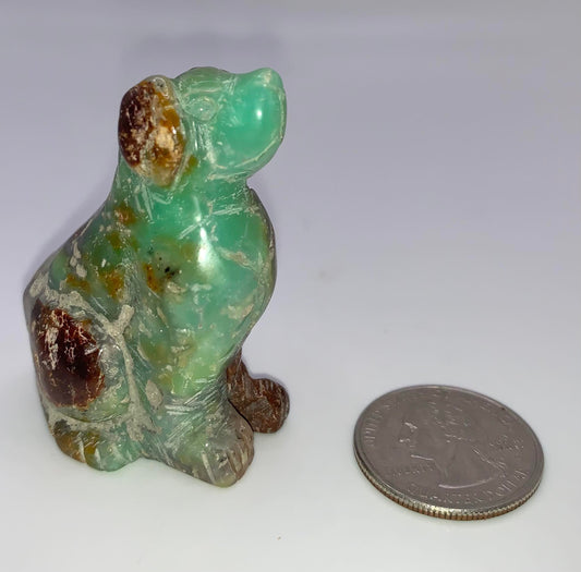 Chrysoprase Dog 2