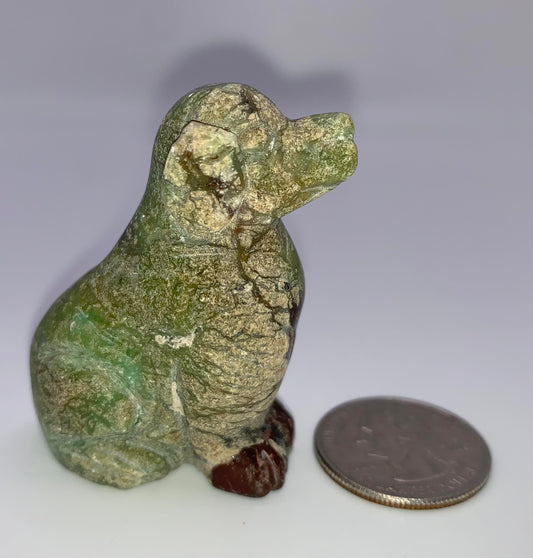 Chrysoprase Dog 4