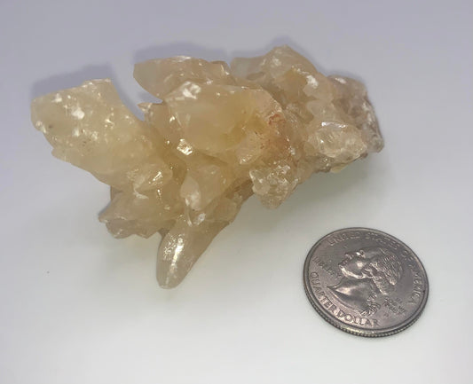 Honey Aragonite from Mexico