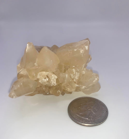 Honey Aragonite from Mexico