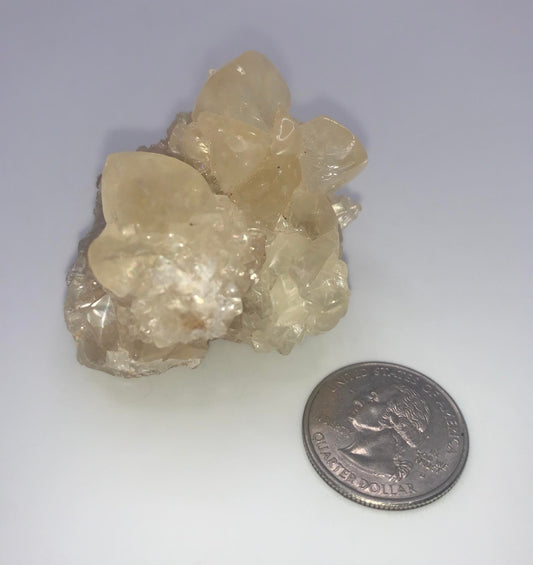 Honey Aragonite from Mexico