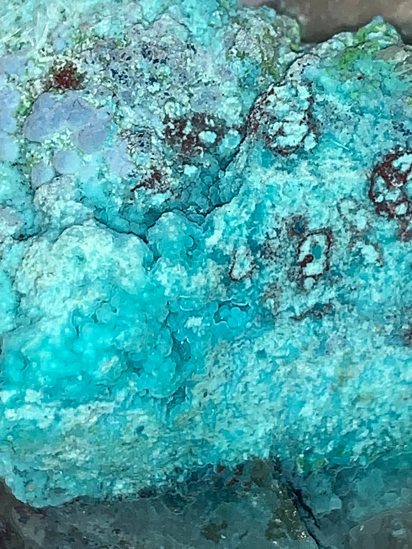 Shattuckite and Chrysacolla and Quartz 6