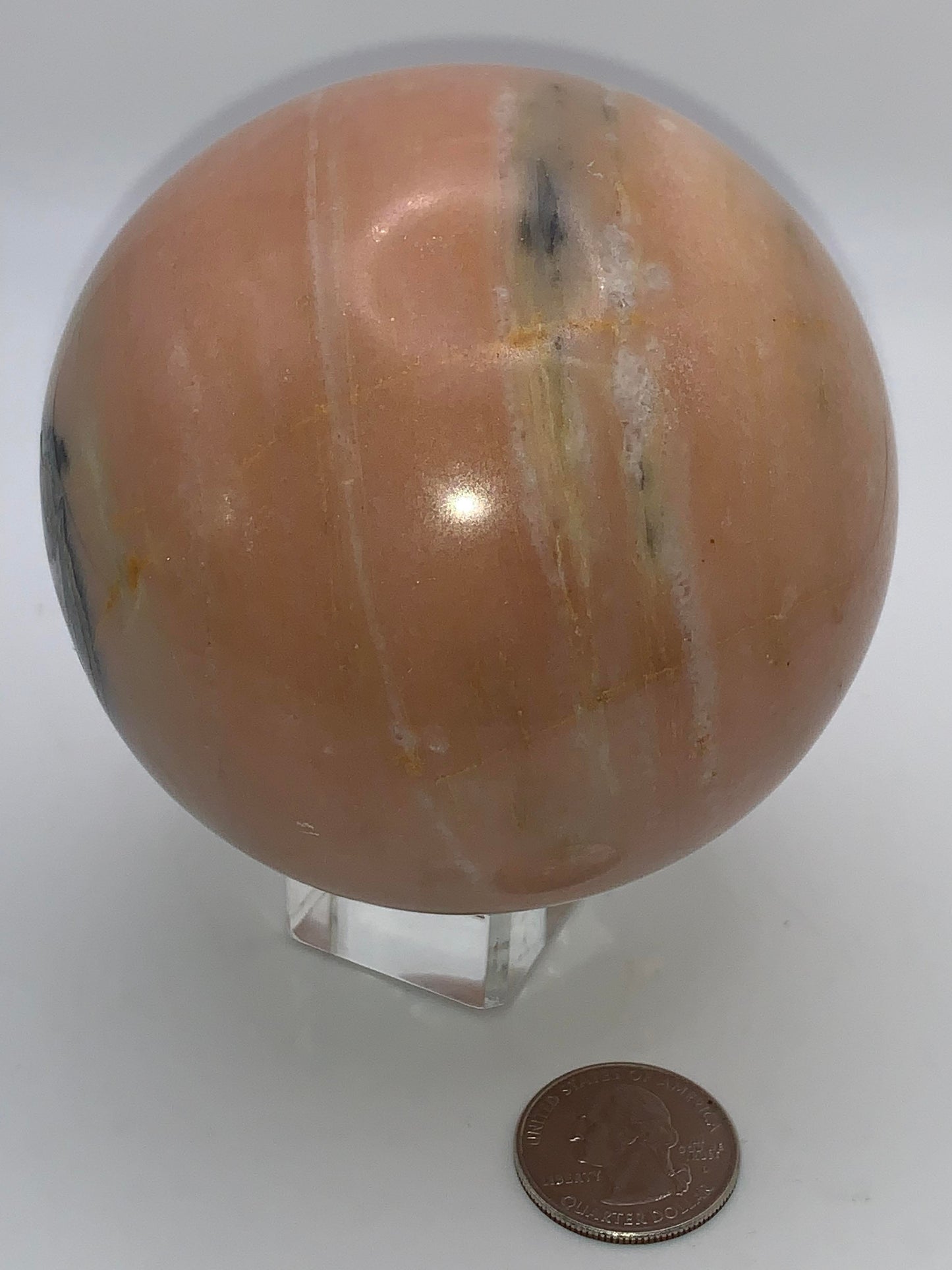 Pink Zebra Jasper Sphere